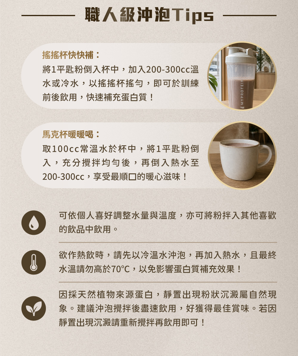 職人級沖泡Tips。