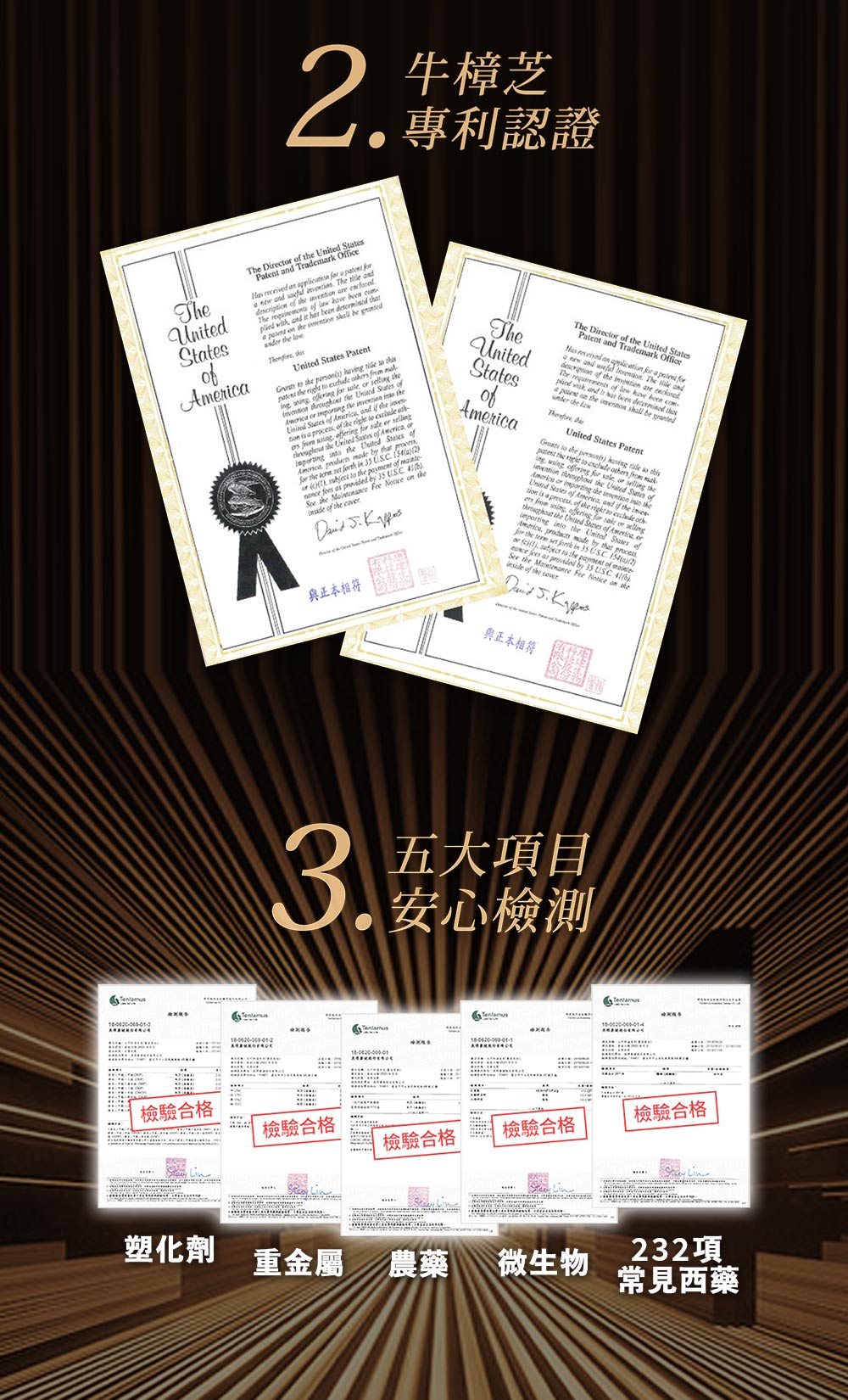 ｜白金夜樟組合 (金薑黃30粒×2 樟芝60粒×1)｜永豐集團百年品質保證：牛樟芝專利認證、五大項目•安心檢測