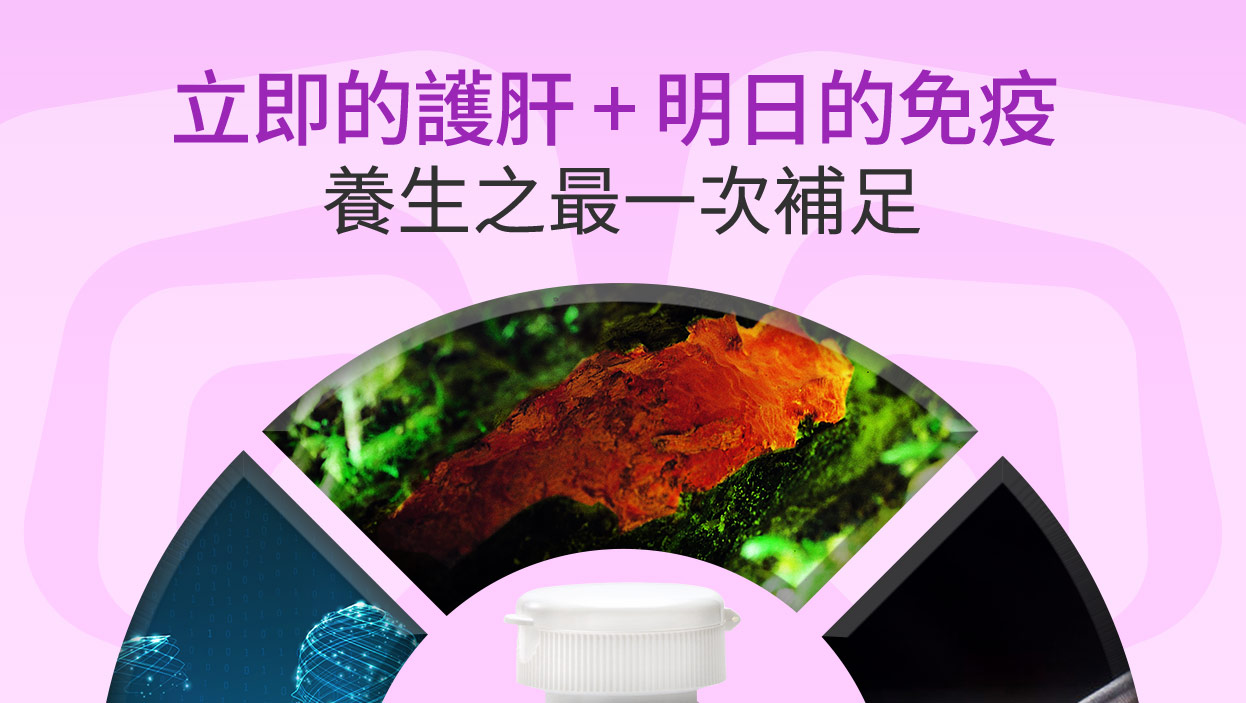 立即的護肝+明日的免疫養生之最一次補足