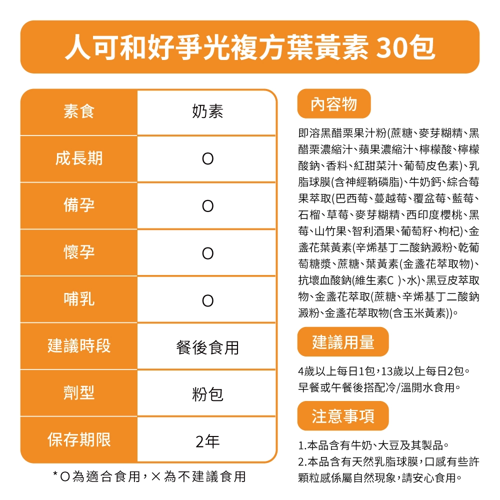 照顧小朋友眼睛防近視，牛奶鈣、黑豆前花青素、乳脂球膜